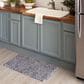 Mohawk Dri-Pro Deluxe Damask Nouveau 1"8" x 3"6" Grey Area Rug, , large