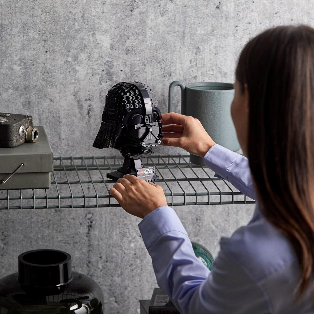 LEGO Star Wars Darth Vader Helmet Building Set, , large