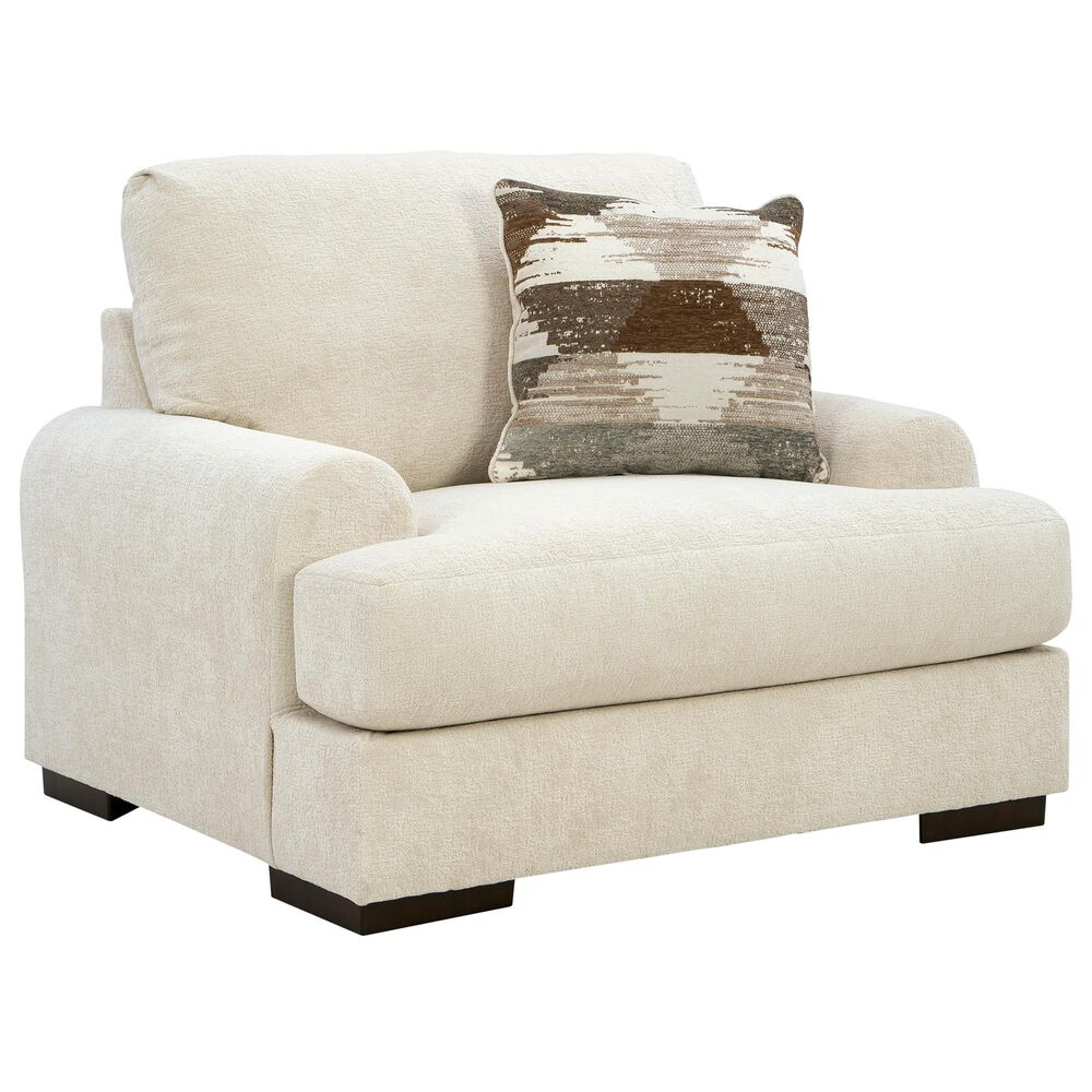 Ashley Jayne Park Chair and a Half with Ottoman in Sand, , large