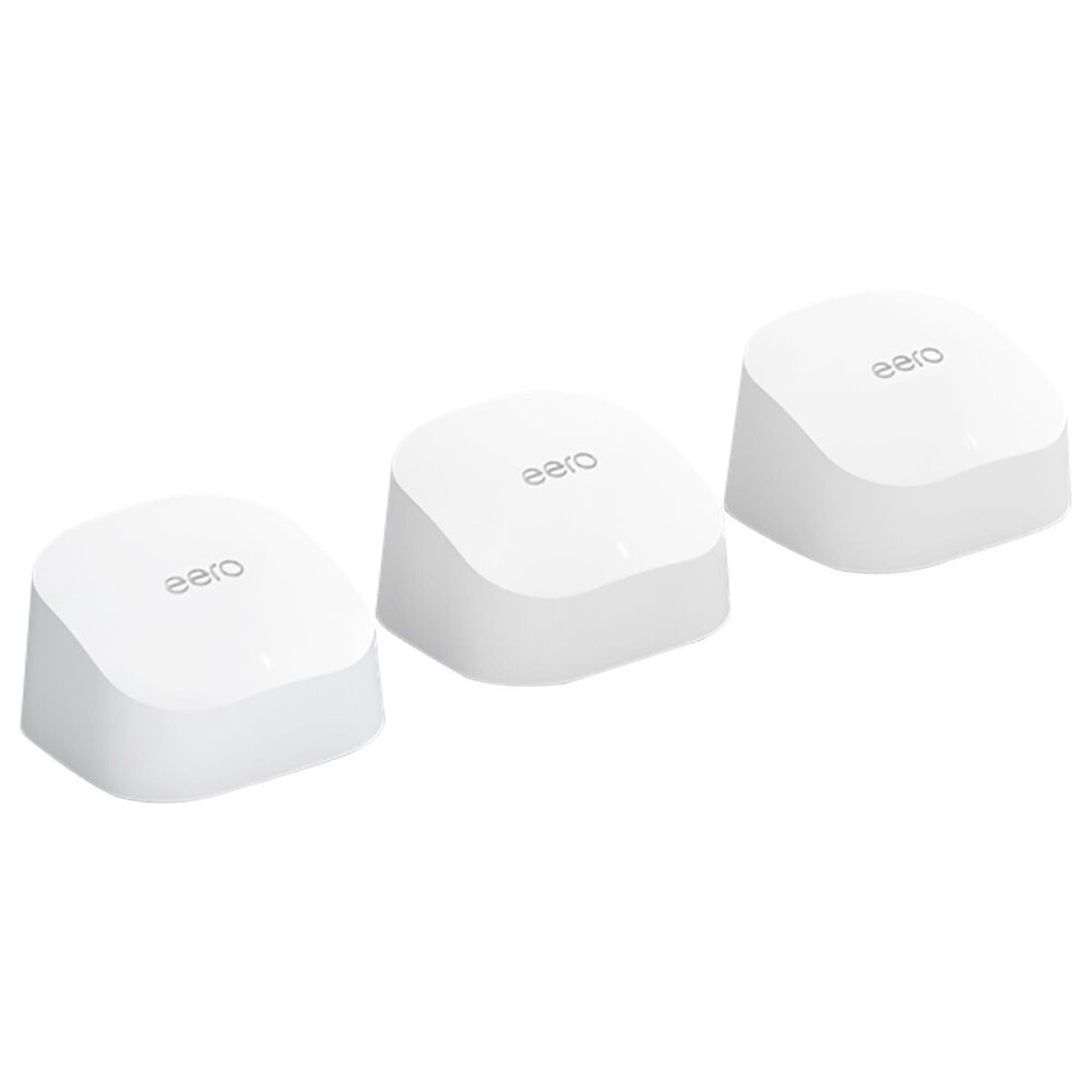 eero 6 Dual-Band Mesh Wi-Fi 6 System (Set of 3), , large