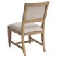 Lexington Home Brands Montecito Colburn Side Chair with Seabridge Cushion in Light Chestnut and Ivory, , large