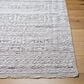 Surya Pompei Gray, White, Dark Brown, Taupe and Light Gray 10" x 14" Area Rug, , large