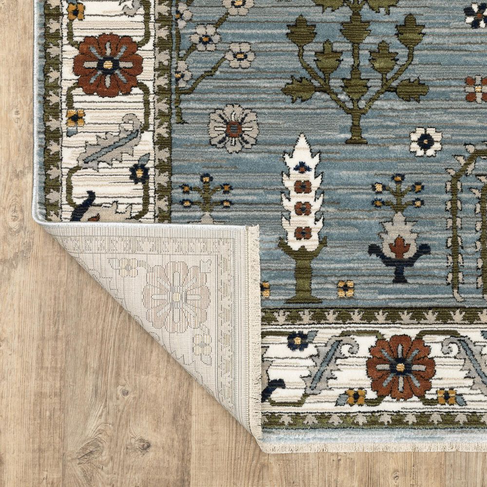 Oriental Weavers Keira KEI06 Blue and Green 6&#39;7&quot; x 9&#39;6&quot; Area Rug, , large