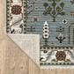 Oriental Weavers Keira KEI06 Blue and Green 6"7" x 9"6" Area Rug, , large