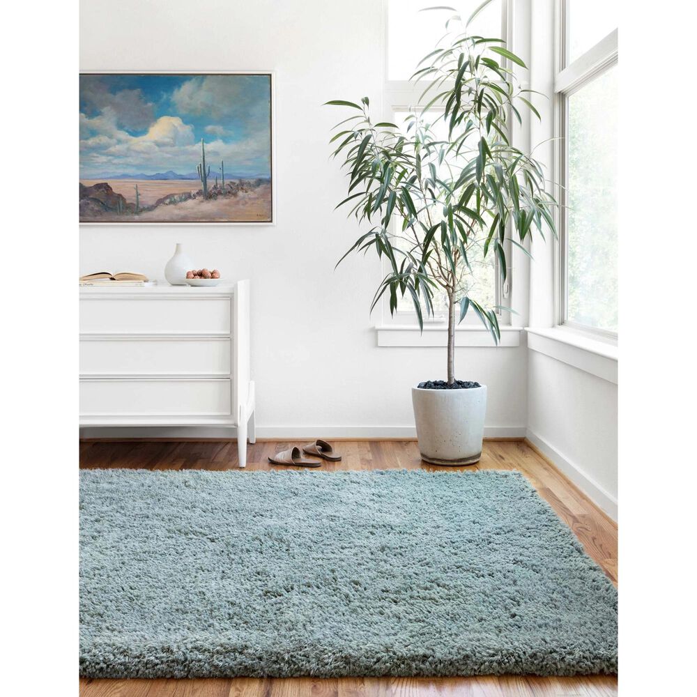 Loloi II Mila Shag MIL-01 9&#39;3&quot; x 13&#39; Spa Area Rug, , large
