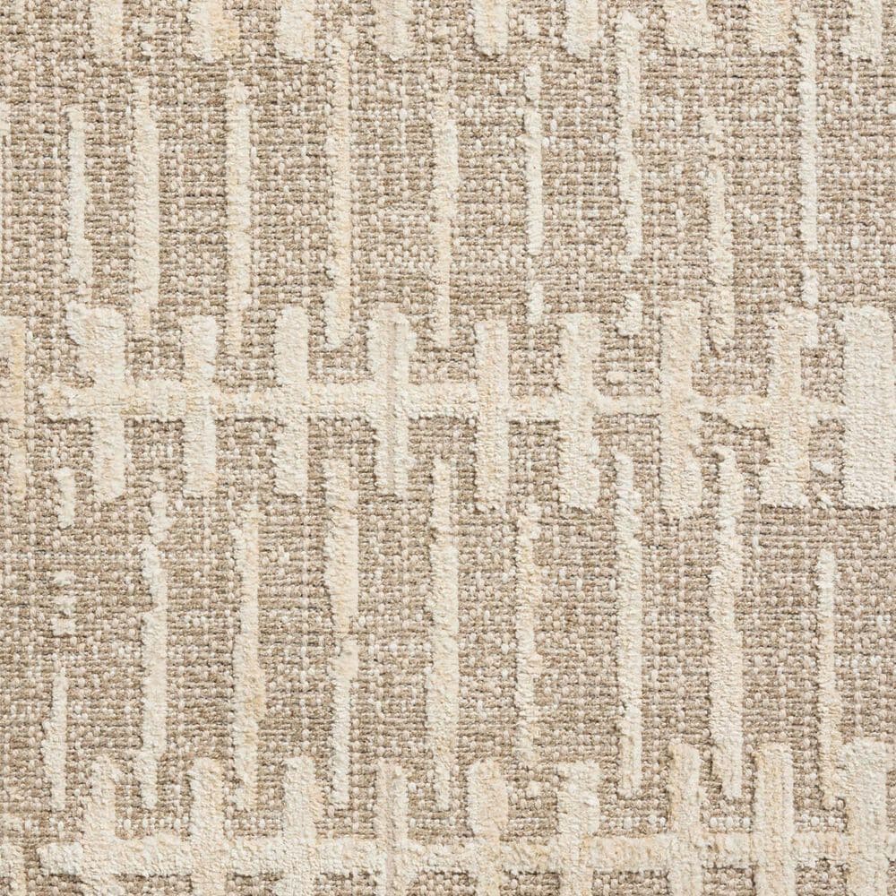 Amber Lewis x Loloi Bexley Taupe and Natural 2'7" x 4' Area Rug, , large
