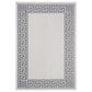 Safavieh Martha Stewart Cyprus MSRO331G 6"7" x 9" Silver and Grey Area Rug, , large