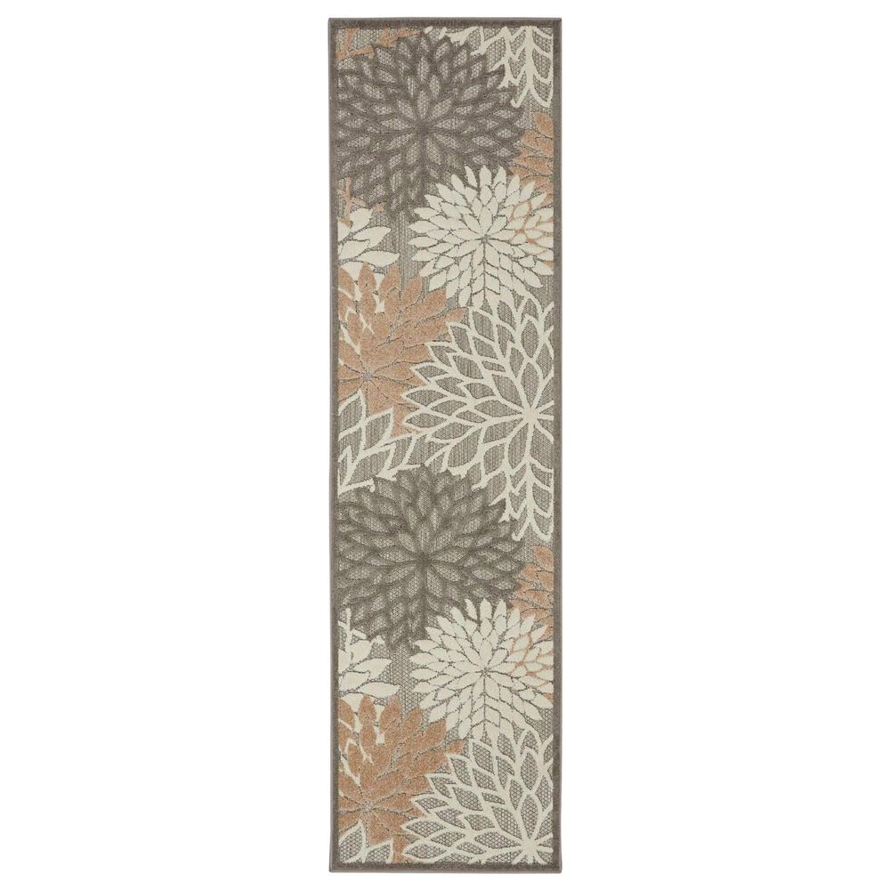 Nourison Aloha ALH05 2"3" x 12" Natural Indoor/Outdoor Runner, , large