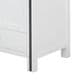 Lexora Home Ziva 84" Double Bathroom Vanity in White with 2 cm White Quartz Top and Rectangular Sinks, , large