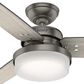 Hunter Sentinel 44" Ceiling Fan with LED Lights in Brushed Slate, , large