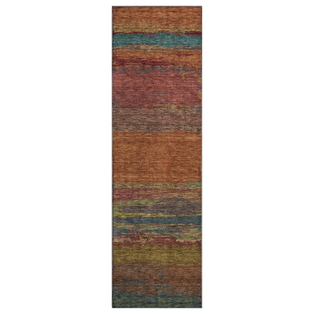 Dalyn Rug Company Trevi TV8 2"3" x 7"6" Terracotta Runner, , large