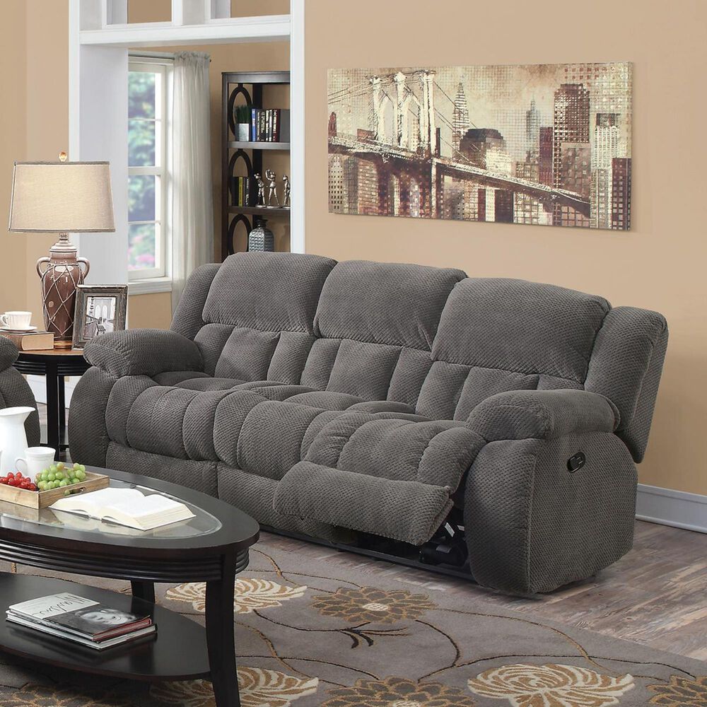Pacific Landing Weissman Motion Sofa in Charcoal, , large