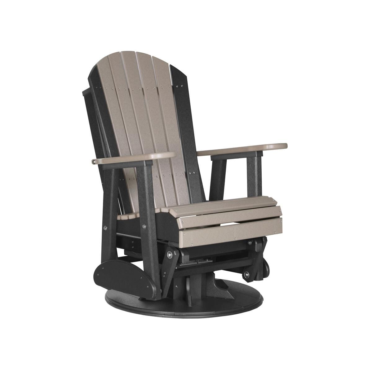 Black outdoor online glider chair
