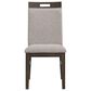Hawthorne Furniture Hearst Side Chair w/Upholstered Seat and Back in Reclaimed Chevron, , large