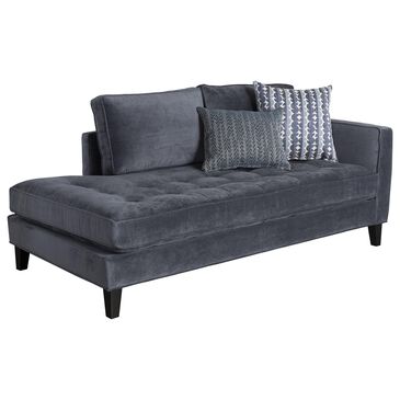 Jonathan Louis Calista Chaise in Gypsy Slate, , large