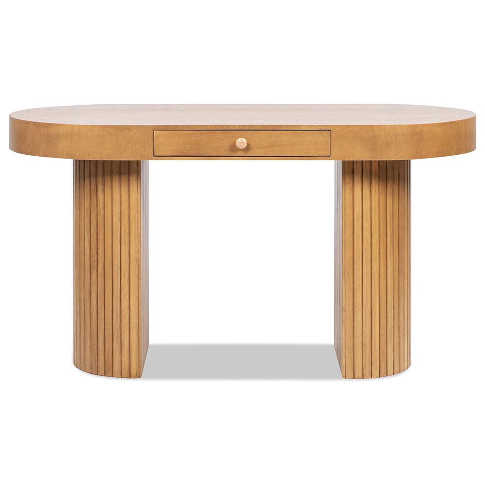 Jennifer Taylor Home Jesse Computer Desk in Honey Brown, , large