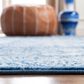Safavieh Martha Stewart 8" x 10" Navy and Creme Area Rug, , large