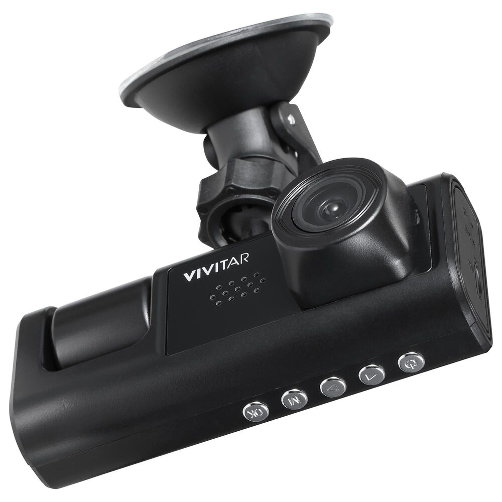 Vivitar 1080P Dash Camera with VGA in Black, , large