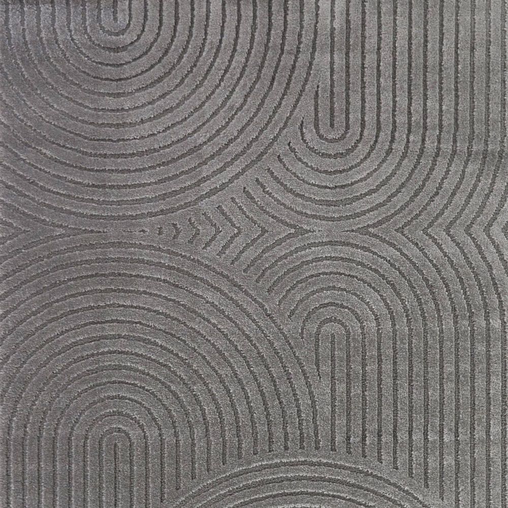 Balta Rugs Caserio 6&#39;7&quot; x 9&#39; Grey Area Rug, , large