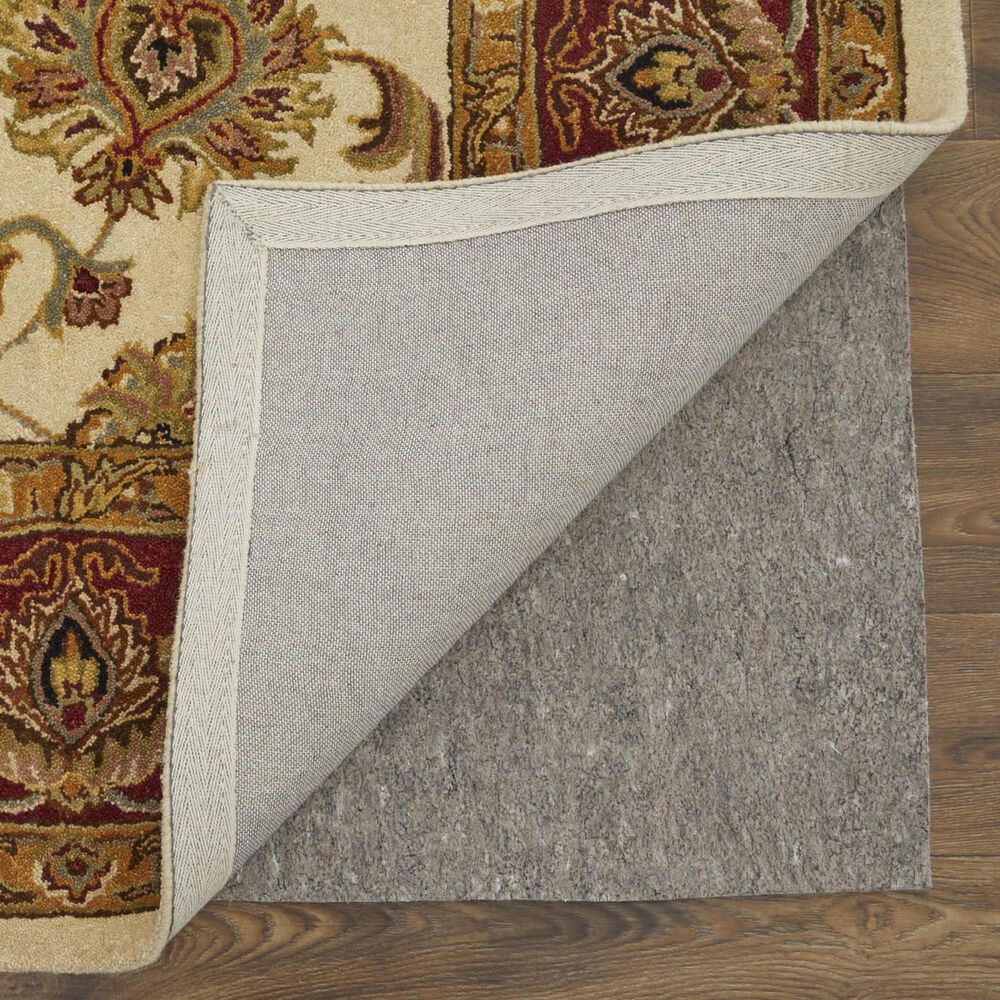 Feizy Rugs Wagner Ivory and Red 5&#39; x 8&#39; Area Rug, , large