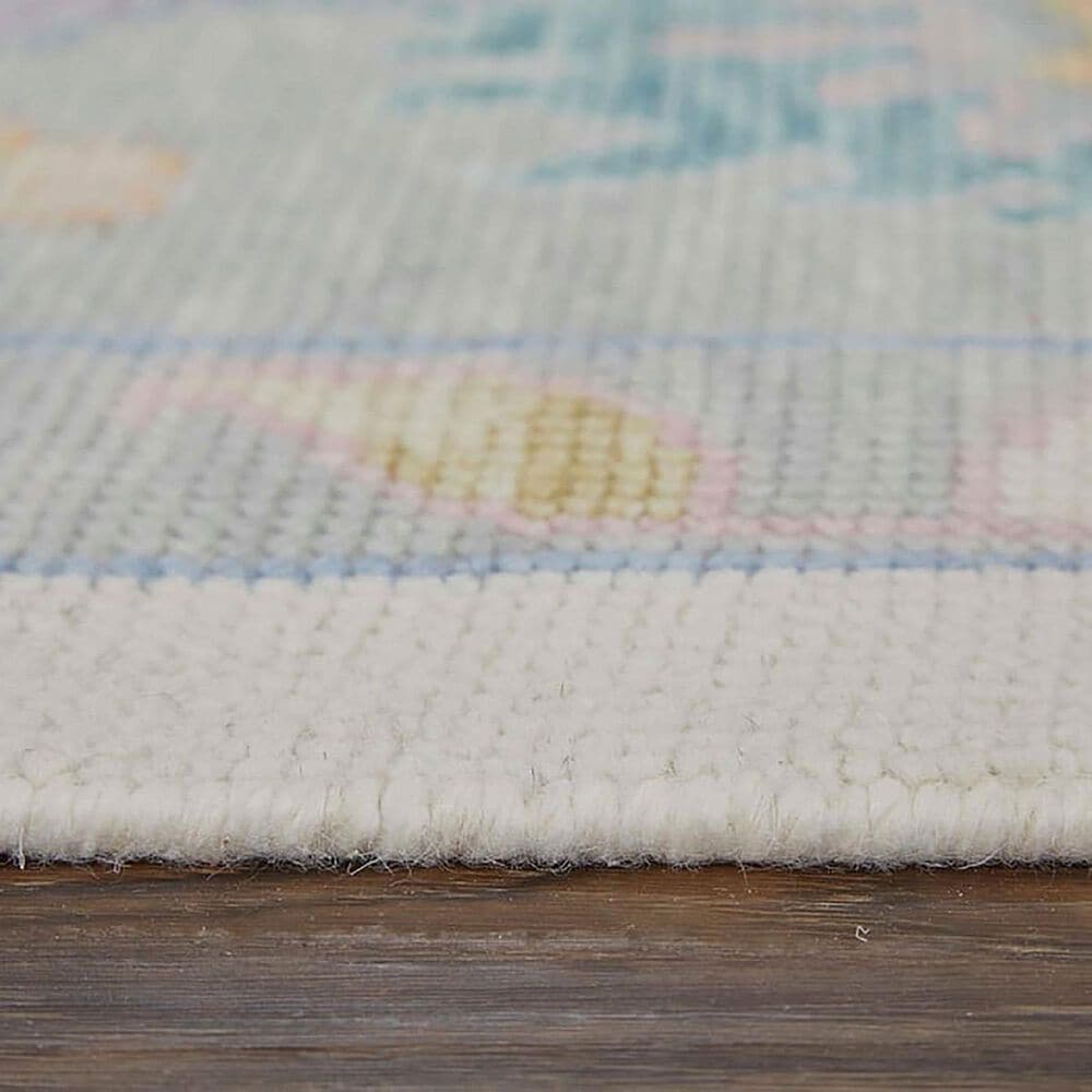 Feizy Karina 2&#39;6&quot; x 8&#39; Ivory and Gray Runner, , large