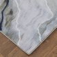 Feizy Gaspar 8" x 11" Gray and Ivory Area Rug, , large
