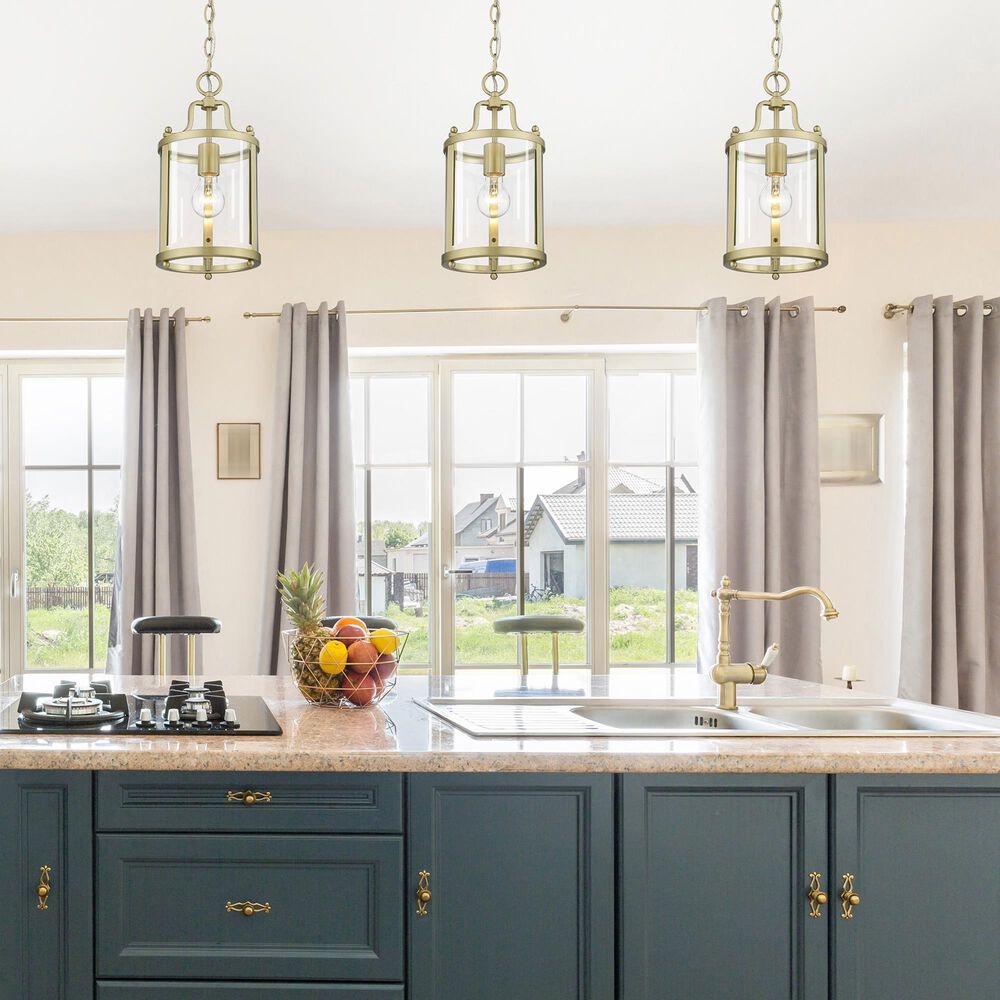 Golden Lighting Payton 1-Light Mini Pendant in Brushed Champagne Bronze, , large