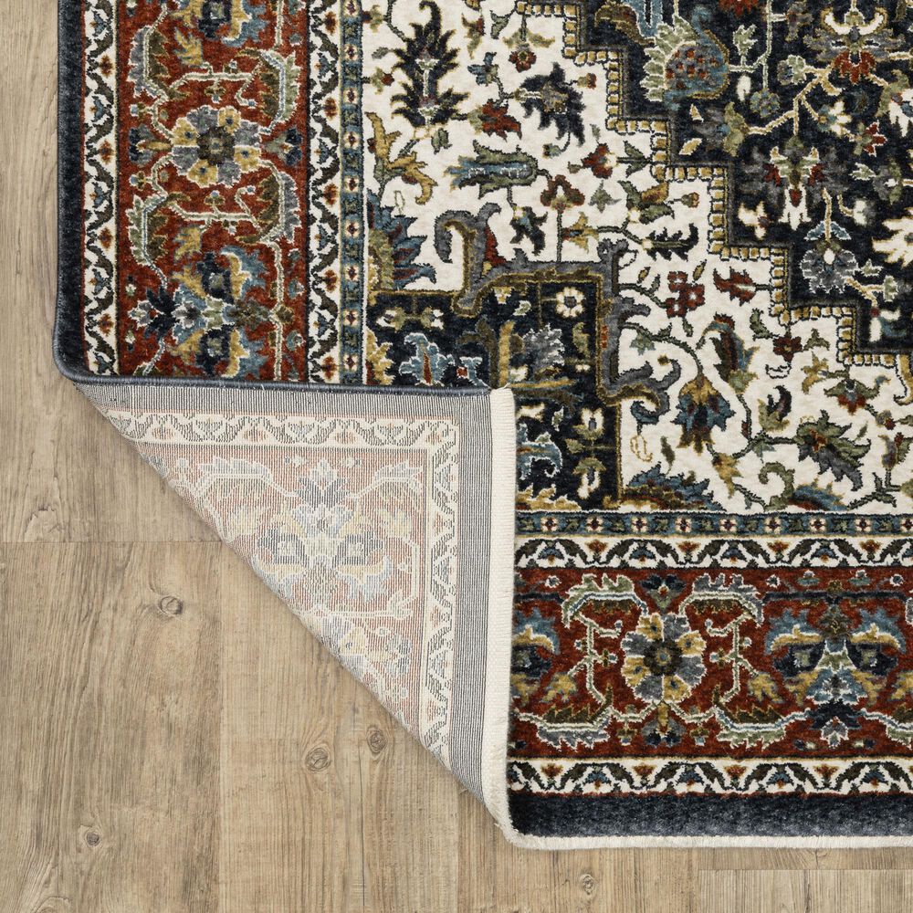 Oriental Weavers Vivian VI06C 7&#39;10&quot; x 10&#39;10&quot; Blue Area Rug, , large