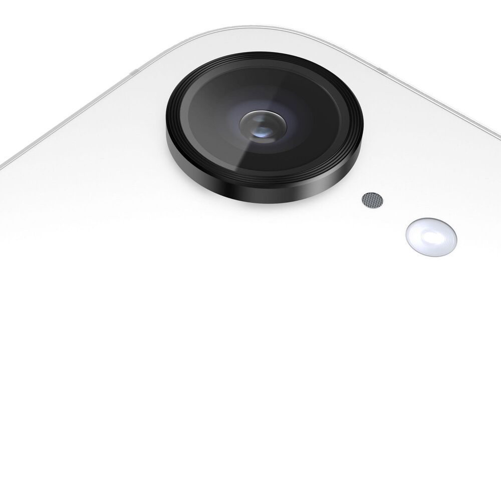 Case-Mate Aluminum Ring Camera Lens Glass Protector for Apple iPhone 16e in Black, , large