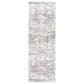 Surya Aisha 2"7" x 7"7" Charcoal, Gray, Dark Blue, Off-White, Burgandy and Burnt Orange Runner, , large