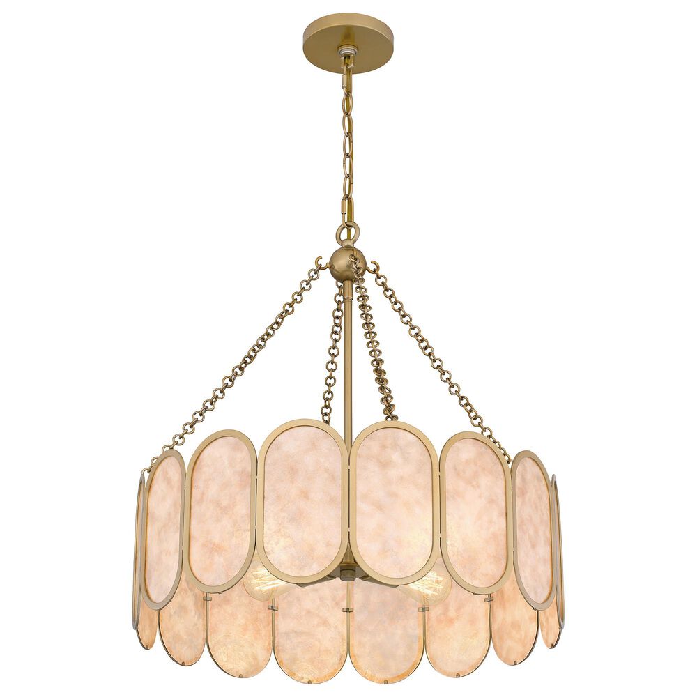Quoizel Amalia 4-Light Pendant in Light Gold, , large