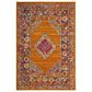 Safavieh Madison MAD133D 5"1" x 7"6" Orange and Fuchsia Area Rug, , large