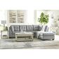 Signature Design by Ashley Falkirk 2-Piece Right Facing Sleeper Sectional with Chaise in Steel, , large
