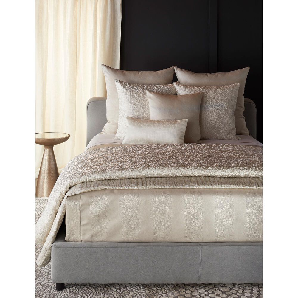 Ann Gish Diamond Dust 96" x 50" Throw in Pearl, , large
