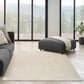 Nourison Andes AND01 7"10" x 9"10" Ivory and Grey Area Rug, , large