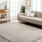 Surya Masterpiece Medium Gray, Light Gray, Cream and Ice Blue 9" x 12"2" Area Rug, , large