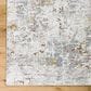 Surya Dresden White, Gray, Medium Gray, Light Slate, Mustard and Rust 12" x 15" Area Rug, , large