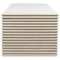 Jennifer Taylor Home Veda Dining Table in Whitewashed Natural - Table Only, , large
