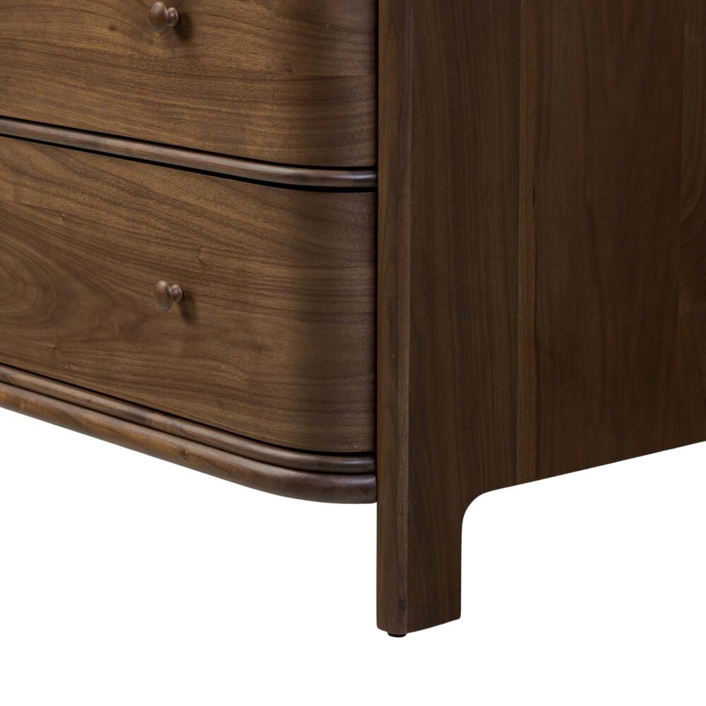 Amber Lewis x Four Hands Agatha 8 Drawer Dresser Only in Dark Brown Walnut, , large