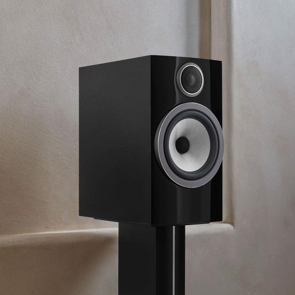 Bowers and Wilkins 700 Series 706 S3 2-Way Bookshelf Loudspeaker in Gloss Black, , large