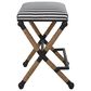 Uttermost Braddock Counter Stool in Navy and Cream, , large