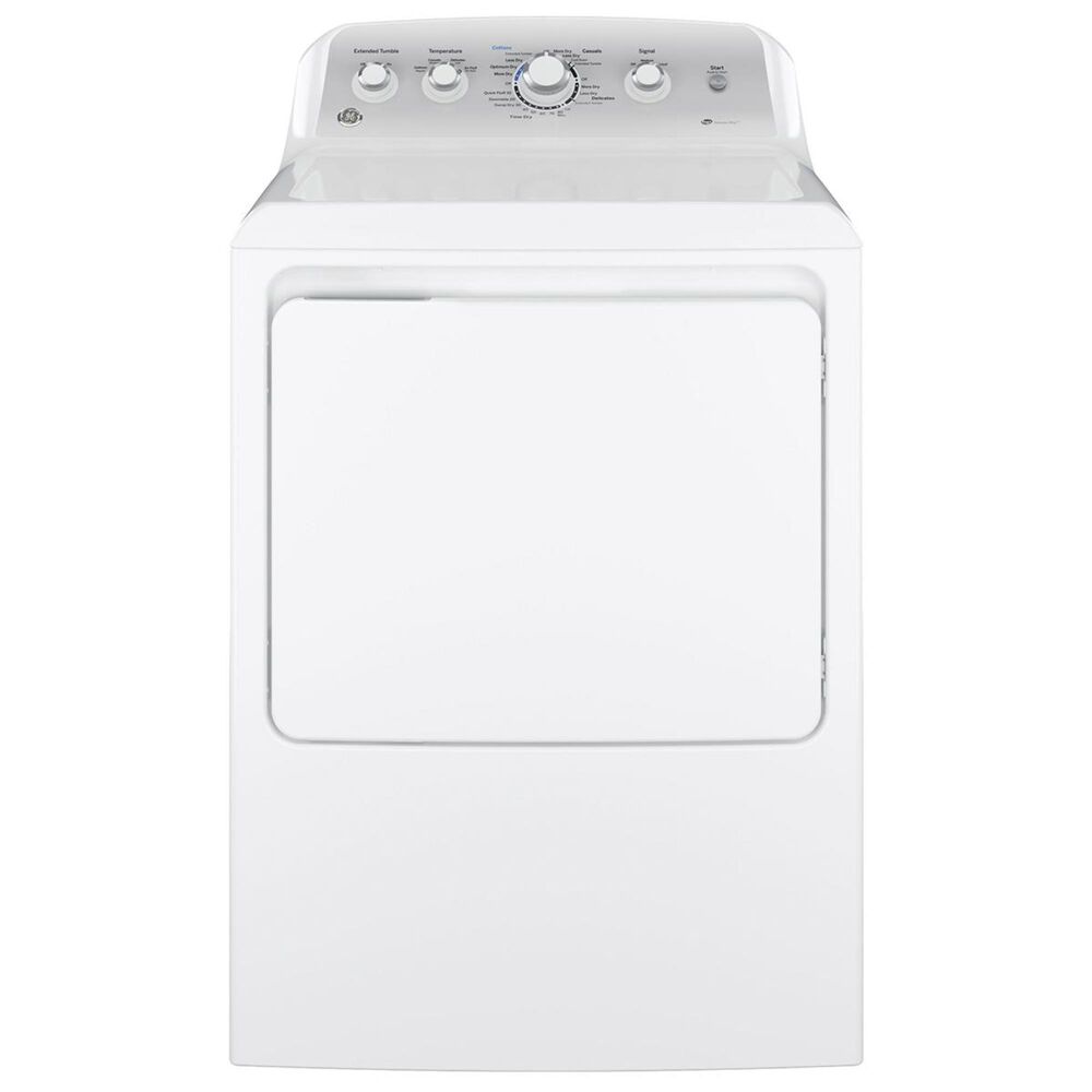 GE Appliances 7.2 Cu. Ft. Gas Dryer with Sensor Dry in White, , large