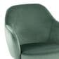Lumisource Buena Swivel Accent Chair in Green, , large
