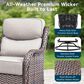 Sunwell Garden 5-Piece Conversation Set in Beige, , large