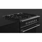 Fisher & Paykel 30" Freestanding Classic Gas Range in Black, , large