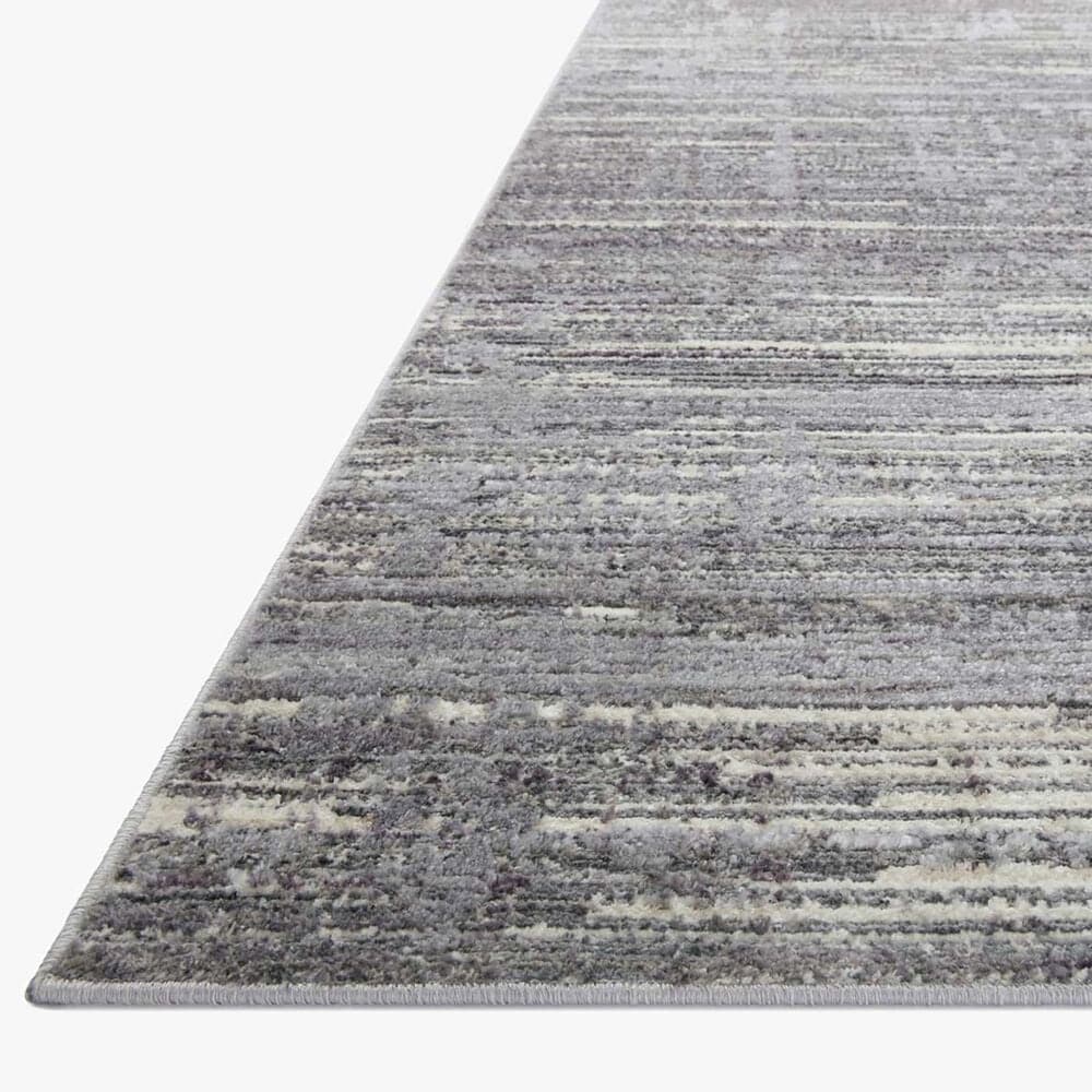 Loloi Arden 6&#39;3&quot; x 9&#39; Grey and Ivory Area Rug, , large