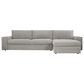 Bernhardt Nest 2-Piece Right Facing Sectional in Nickel, , large