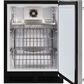 Marvel 4.9 Cu. Ft. Built-In Freezer with 2 Chrome Wire Bins in Stainless Steel, , large