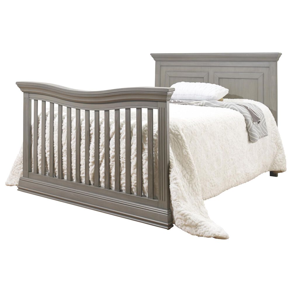 Sorelle Full Size Crib Conversion Rail in Heritage Gray NFM