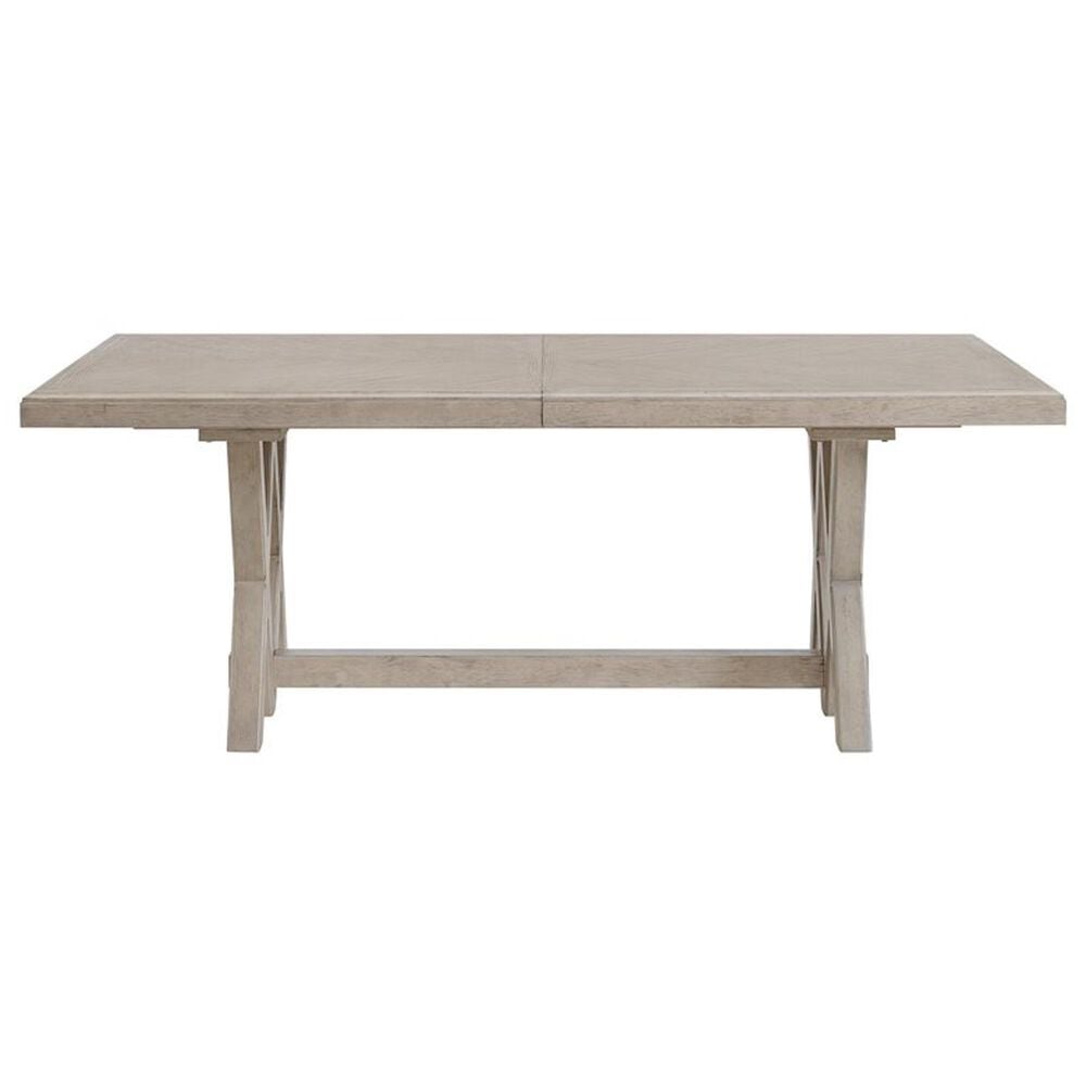 Golden Wave Furniture Coronado 78"-102" Dining Table in Khaki - Table Only, , large